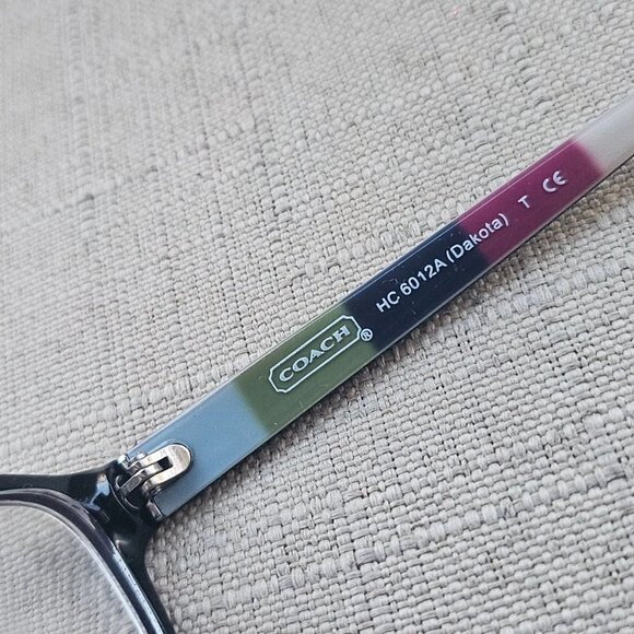 Coach Dakota Women Eyeglasses Frame 5002 Black HC6012A 49[]15 135 Eyewear - Picture 11 of 12